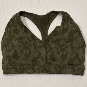 Buffbunny Confidential Sports Bra / Grounded Dark Olive / Sz Medium / Like New